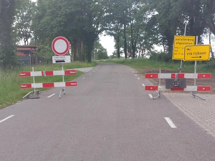 Afsluiting parallelweg Rengersweg