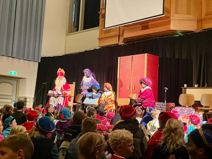 Sinterklaas welkom in het Kulturhus