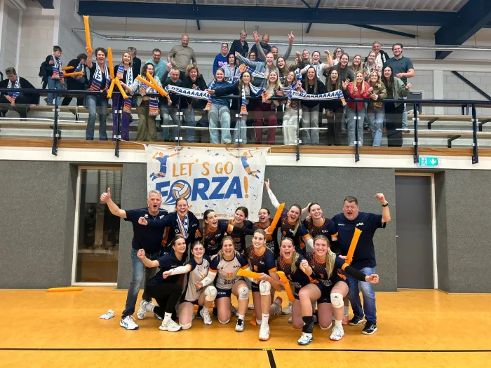 Promotie voor VV Forza Dames 1 na bijzondere dag