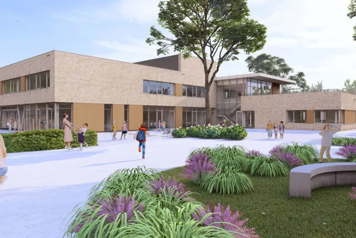 Vandalisme op bouwplaats nieuwbouw scholen