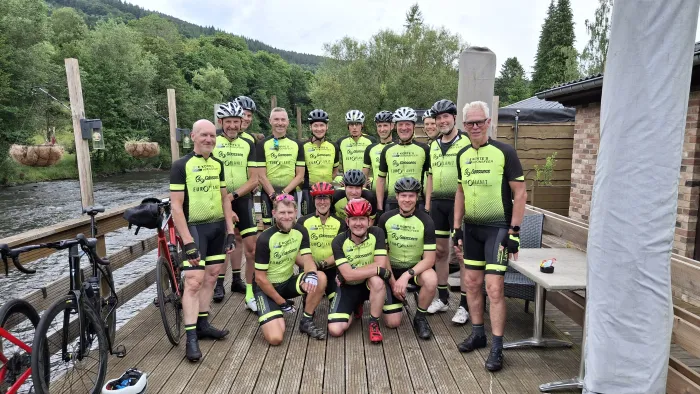 Prachtig fietsweekend in de Ardennen