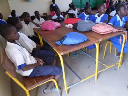 Statiegeldactie voor Gambiaanse scholieren door Larense scholieren