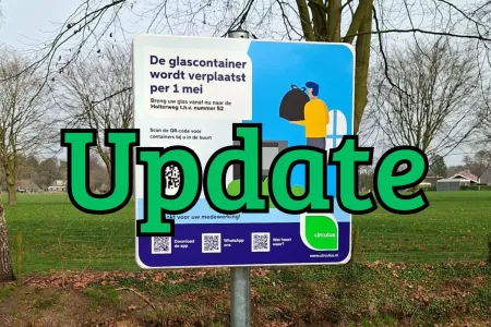 Glascontainer Vonkertweg update