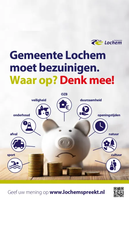 Wat vindt u belangrijk, nu de gemeente miljoenen minder kan uitgeven?