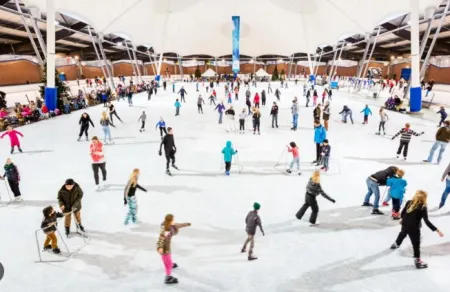 Schaatsen voor kinderen van leden Roowinkel