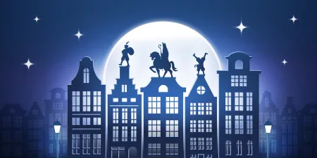 Sinterklaas week eerder in Laren