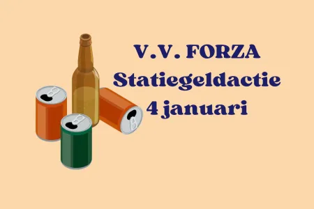 Spaar uw statiegeld voor VV Forza Harfsen-Laren!