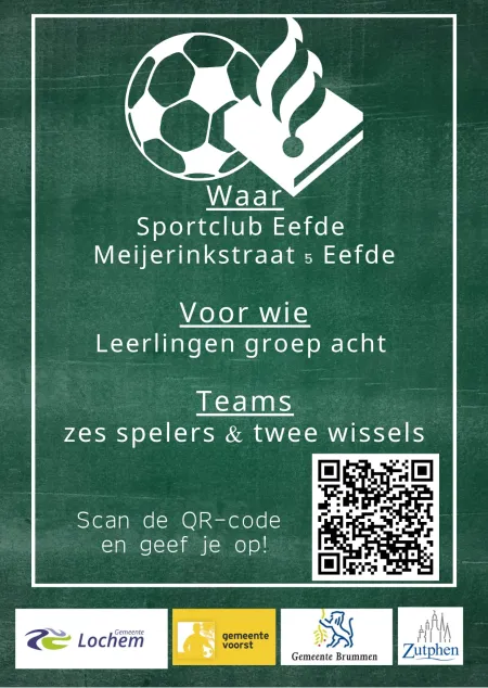 Groep 8 opgelet: doe mee aan de Ondermijningscup IJsselstreek in Eefde