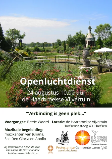 Openluchtdienst 24 augustus 