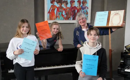 Vier pianisten-in-de-dop geslaagd