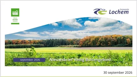Veilig Buitengebied nieuwsbrief september