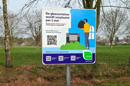 Verplaatsing glascontainer Vonkertweg