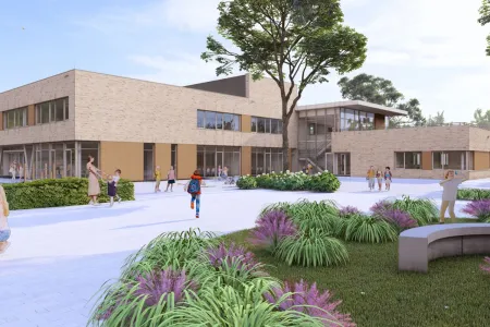 Vandalisme op bouwplaats nieuwbouw scholen