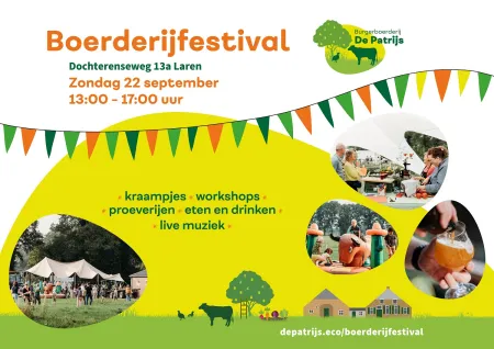 Boerderijfestival Burgerboerderij de Patrijs